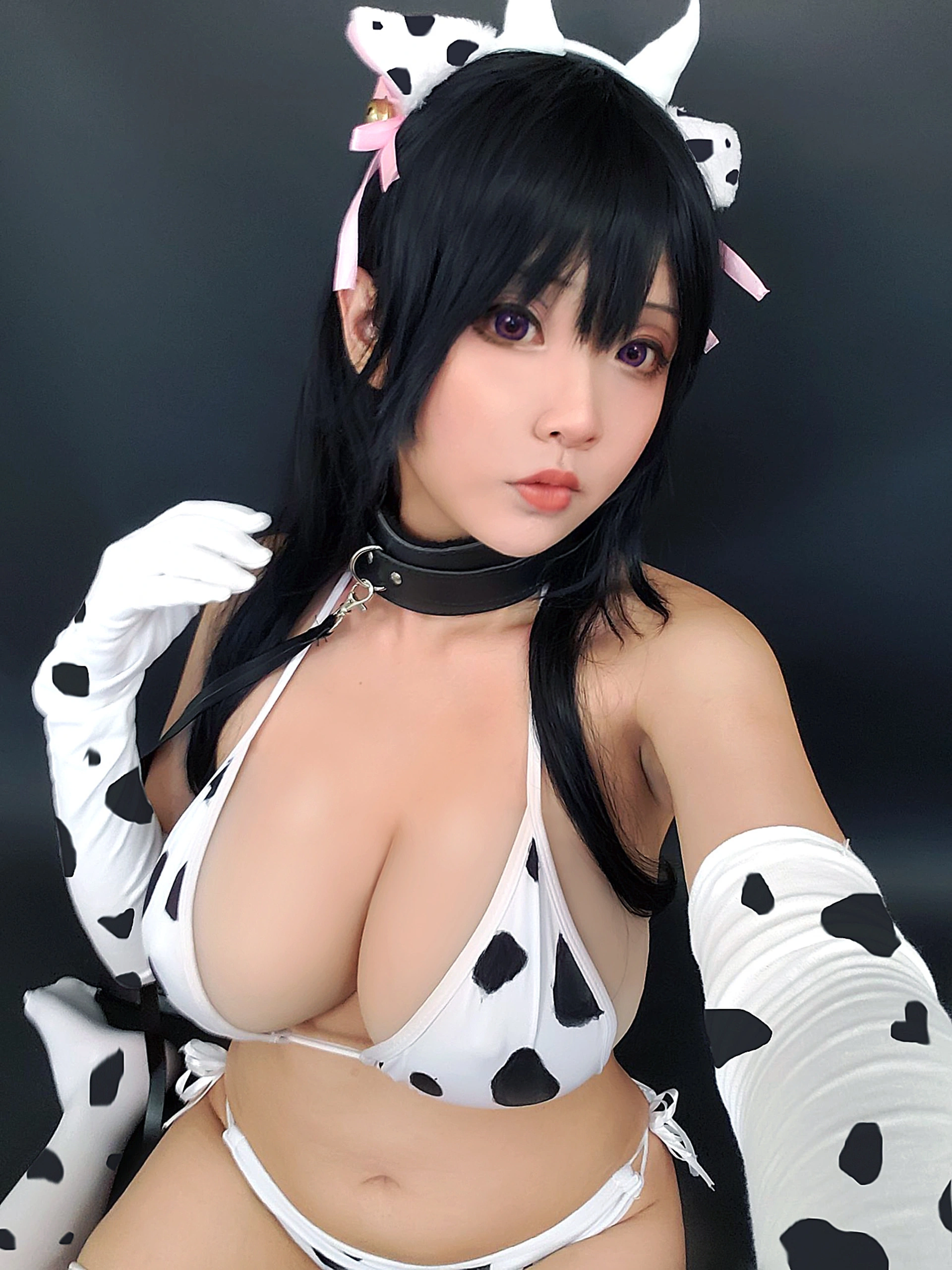 Hana Bunny - NO.023 Cow Bikini 3